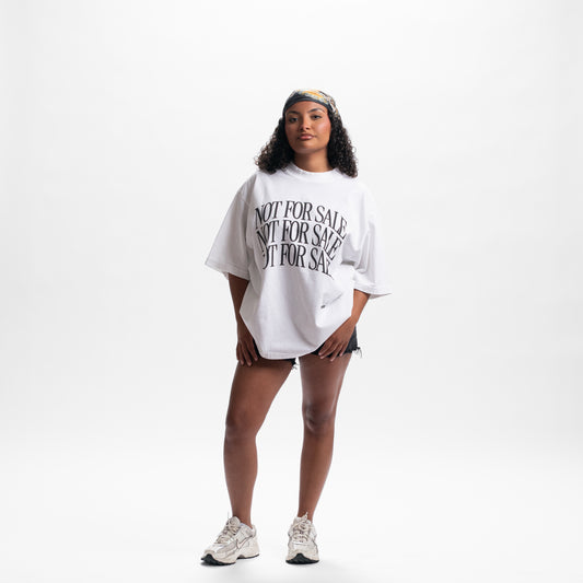 Not For Sale Stacked Tee - Black