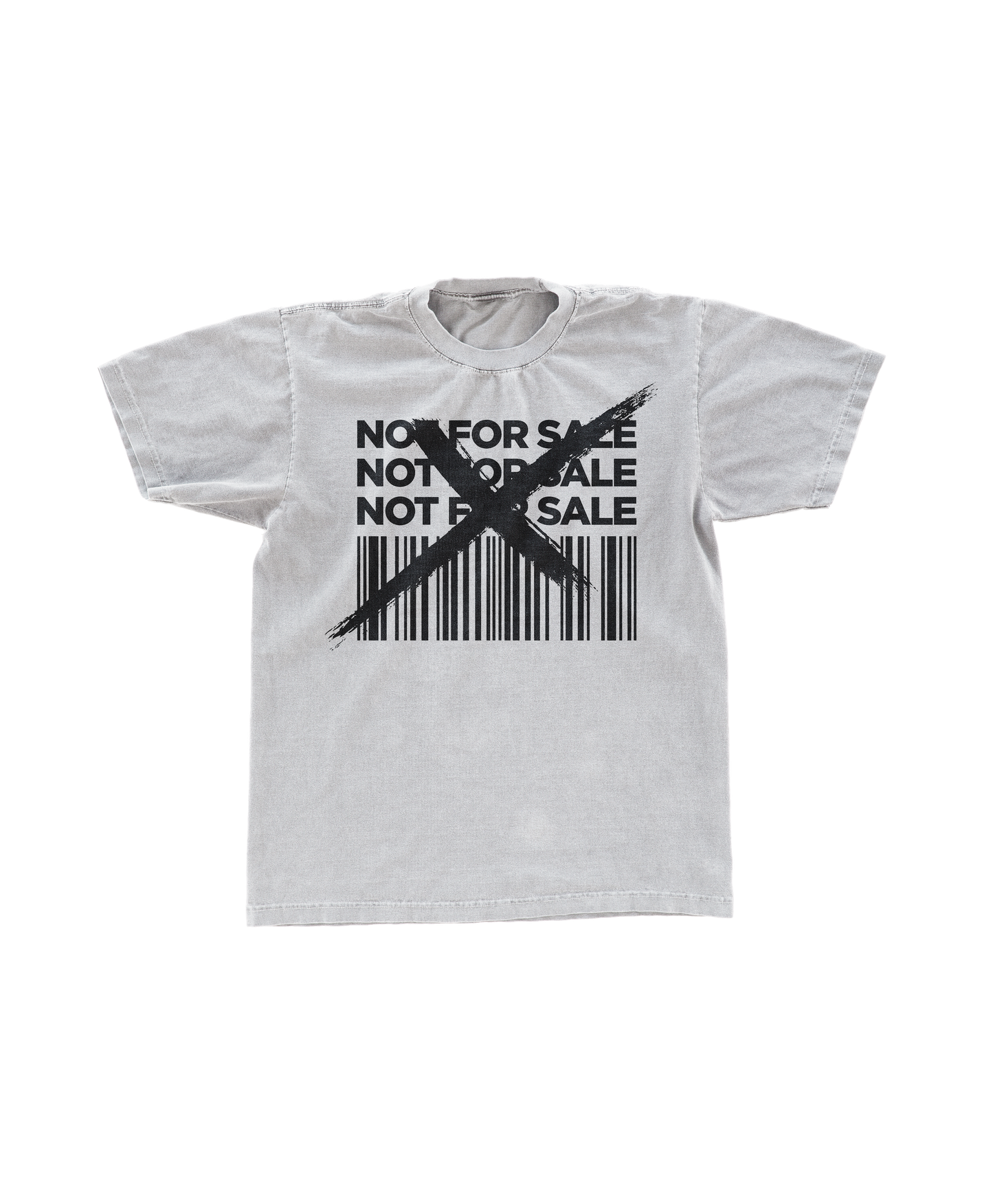 Not For Sale Barcode Tee - Black