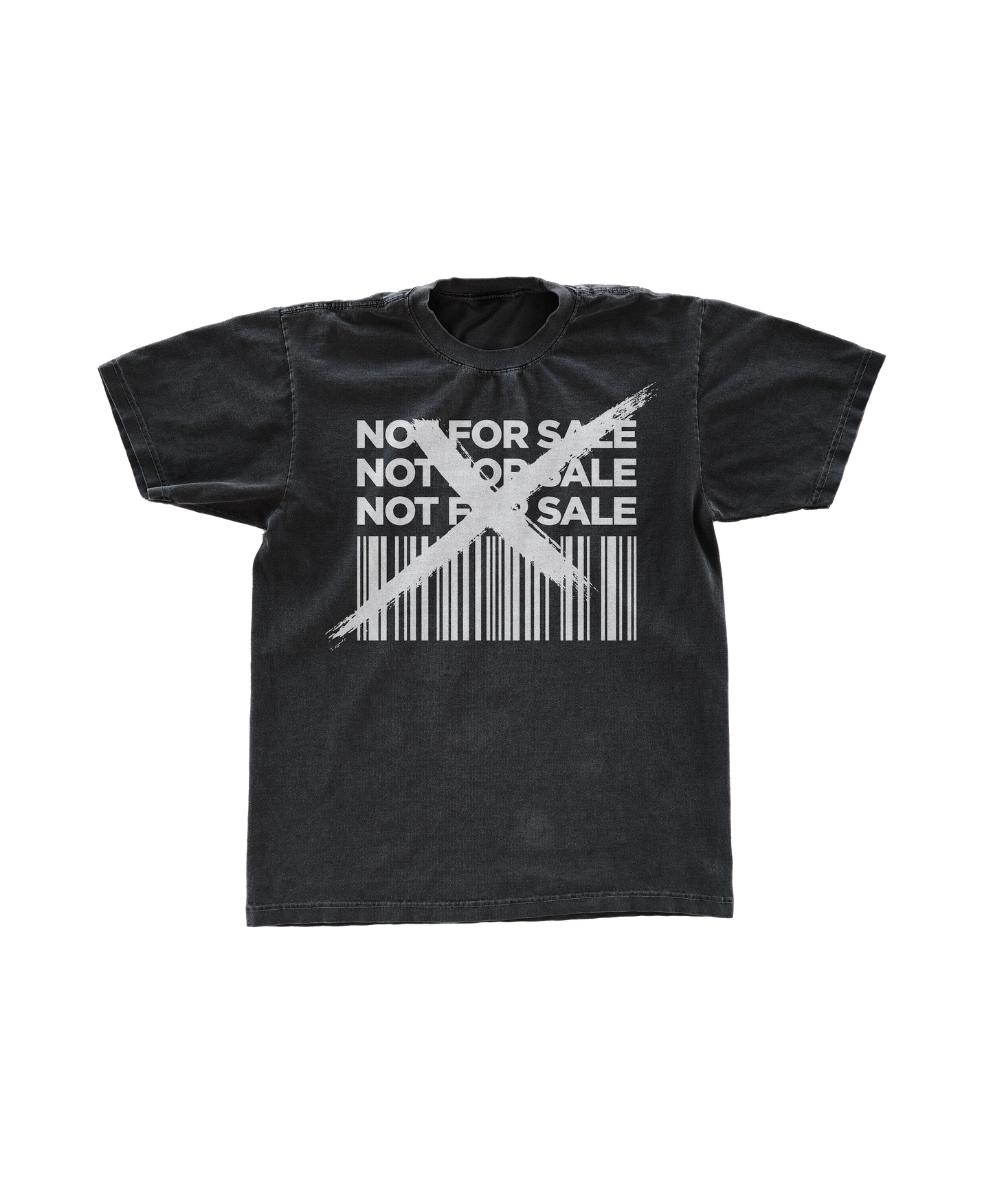 Not For Sale Barcode Tee - White