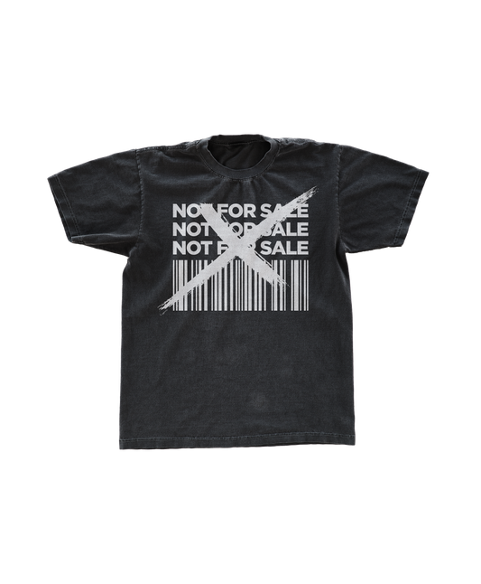 Not For Sale Barcode Tee - White