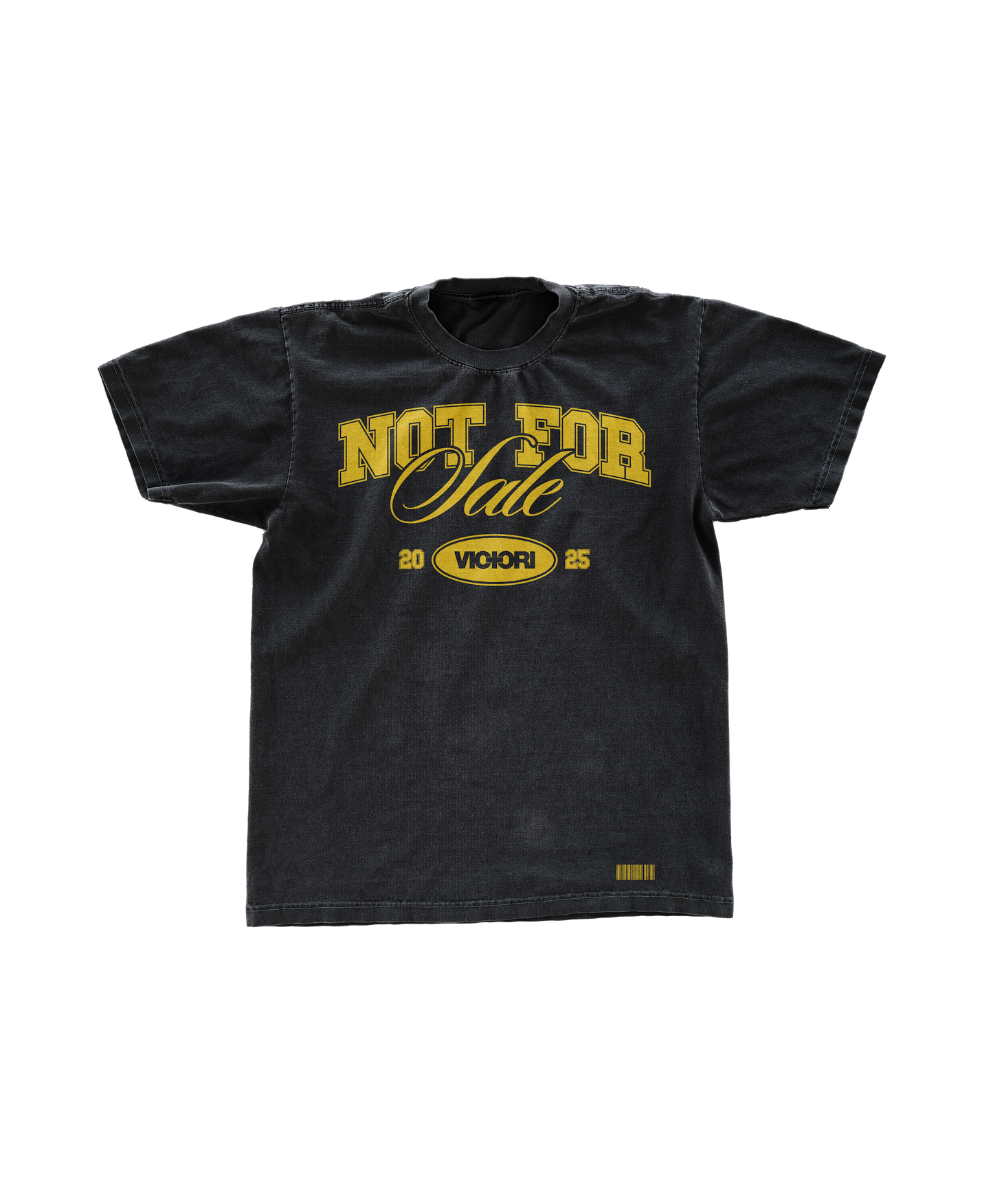 Not For Sale University Tee - Yellow