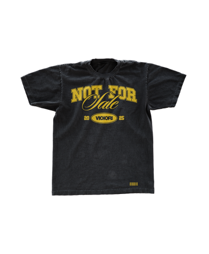 Not For Sale University Tee - Yellow