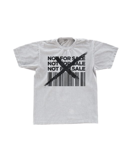 Not For Sale Barcode Tee - Black