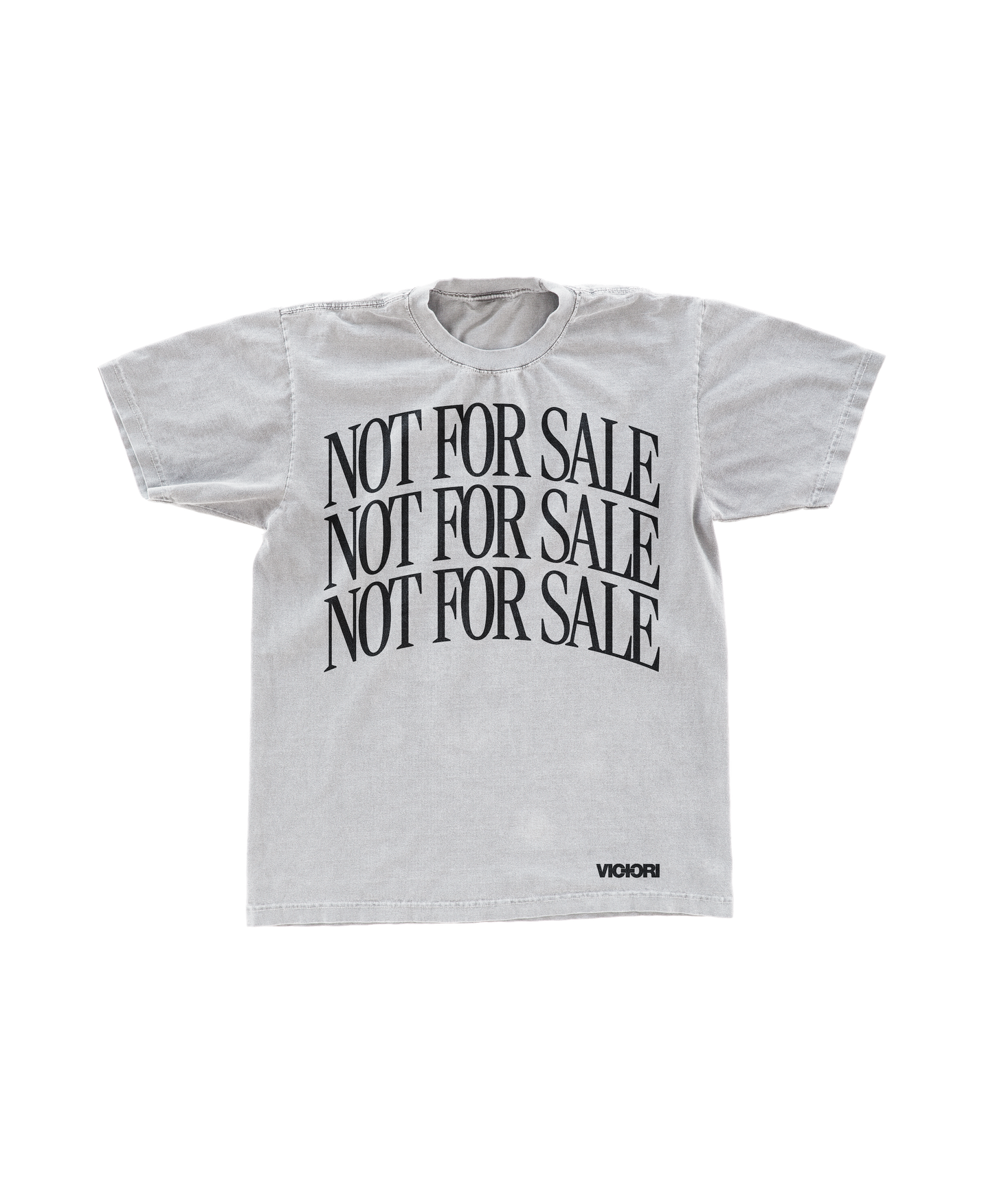 Not For Sale Stacked Tee - Black